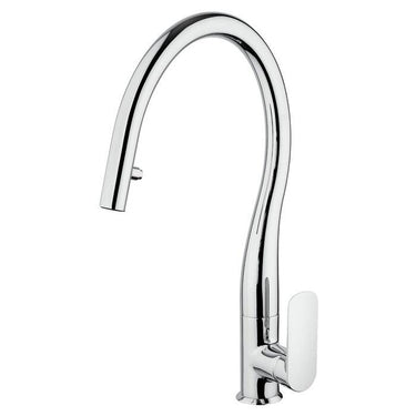 Single handle pull-down spray kitchen faucet Kitchen Faucet lastoscana Chrome